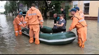 Потоп в Ялте: 8 пострадавших и 1 погибший