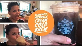 Starbucks Pumpkin Cream Cold Brew Review