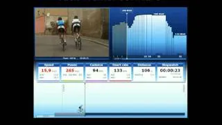 Tacx Trainer software demo clip