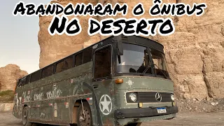 Abandonaram o ônibus no meio do deserto do Atacama