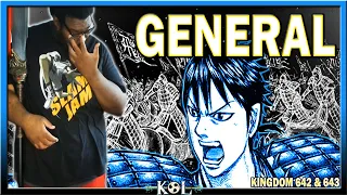 Finally... OMFG FINALLY... GENERAL RI SHIN! | Kingdom Manga Chapter 642 & 643 LIVE REACTION - キングダム