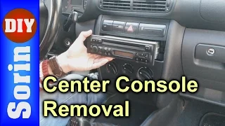 CD Player / Center Console - Removal - Seat Leon 1m / Toledo 2 TUTORIAL
