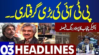 Dunya News Headlines 03:00 AM | Speaker Punjab In Action | PTI Big Leader Arrested? | | 24 FEB 2024