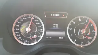 A45 AMG Top Speed