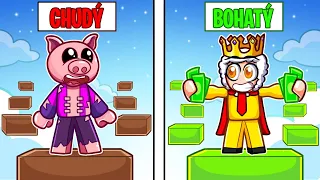 CHUDÉ vs BOHATÉ obby v Robloxu!