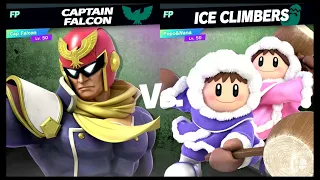 Super Smash Bros Ultimate Amiibo Fights – Captain Falcon vs the World #15 Captain vs Ice Climbers