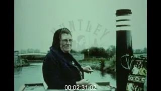 Life in a British Canal Boat, 1960s - Film 1007542