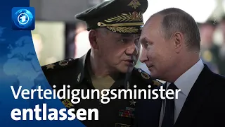 Schoigu entlassen: Putin setzt Verteidigungsminister in Russland ab