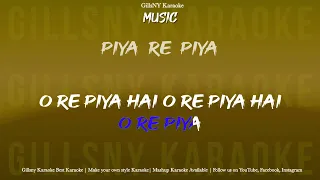 O Re Piya Karaoke with lyrics HQ Quality