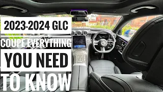 New 2024-2023 Mercedes GLC Coupe How to USE the main FEATURES