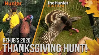 BZHub's THANKSGIVING TURKEY HUNT 2020! | theHunter: Classic + theHunter: Call of the Wild