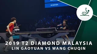Lin Gaoyuan vs Wang Chuqin | 2019 T2 Diamond Malaysia (R16)