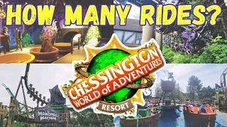 How many rides can I ride at Chessington, in 3 HOURS?