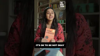 It's okay not to be okay means 😍😄  | The Book Show ft. RJ Ananthi #shorts