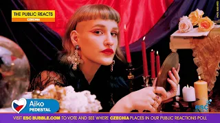 🇨🇿 Czechia – Aiko – Pedestal (The Public Reacts: Eurovision 2024)