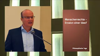 Prof. Dr. Alexander Filipović: Meinungsfreiheit in Zeiten von Hassrede und „Fake News“