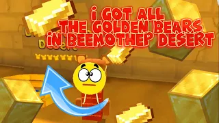 🏆I GOT ALL THE GOLDEN BEARS IN BEEMOTHEP DESERT-Super Bear Adventure🏆