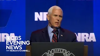 Trump, Pence speak at NRA convention