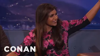 Mindy Kaling Got Wasted At Conan's House | CONAN on TBS