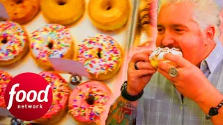 Guy Fieri Tries Best & Most Mouth-Watering Deserts! | Diners, Drive-Ins & Dives