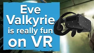 Eve: Valkyrie on Oculus is really fun (new VR gameplay)