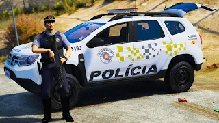 POLÍCIA RODOVIÁRIA de SÃO PAULO em AÇÃO | GTA 5 POLICIAL