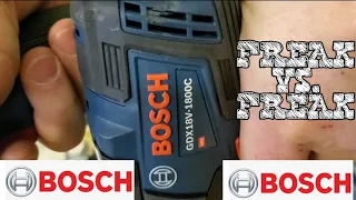 Bosch (Freak 2.0) Brushless vs. Bosch (Freak) Impact Driver