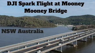 DJI Spark Flight at Mooney Mooney Bridge - NSW Australia