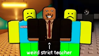 Weird Strict Teacher [Full Walkthrough] - Roblox