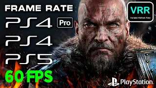 PS4 Slim | PS4 PRO | PS5 com VRR | Teste de Frame Rate no Lords of the Fallen 2014