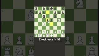 Checkmate in 10 (Fried Liver Chess Opening Trap)