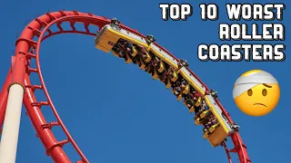 Top 10 WORST Roller Coasters in the World (2023)