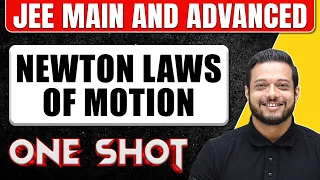 NEWTON LAWS OF MOTION in One Shot: All Concepts & PYQs Covered || JEE Main & Advanced