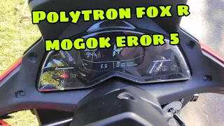MOTOR LISTRIK MOGOK  POLYTRON FOX R EROR 5