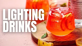 2 Lighting Tricks for Drinks Photography