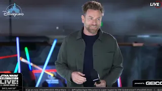 Ewan McGregor Thanks Everyone For Making His First Convention Great - Star Wars Celebration 2022