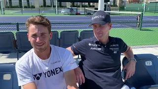 Team Casper in Indian Wells and Florida/ Behind the scenes