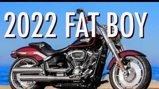 2022 Harley-Davidson FAT BOY  MIDNIGHT CRIMSON -  FIRST LOOK!!!