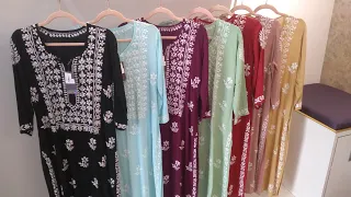 summer special kurti #rayonkurtis restock collection reach us at 7800462250