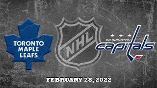NHL Maple Leafs vs Capitals | Feb.28, 2022