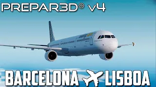 Prepar3D V4.5 // NOS VAMOS A LISBOA CON EL A321 DE VUELING //