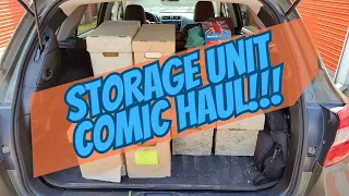 My $600 Storage Unit Find: This Comic Book Collection Was Hidden In The Back!