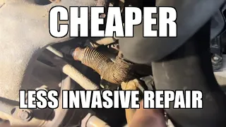 2014 Chevy Cruze, turbo cooler hose repair