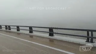 09-28-2022 Placida, FL - Hurricane Ian Pulls Water Out To Sea