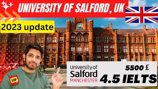 University of Salford Manchester | Study Abroad 2023 | Admission to Salford University UK