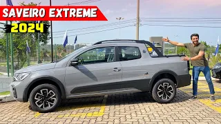 SAVEIRO EXTREME 2024 review completo e preço, melhor que a SAVEIRO CROSS?