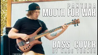 Pantera - Mouth For War - Bass Cover - Kade Turner