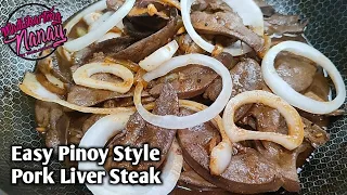 Pinoy style Pork Liver steak by mhelchoice Madiskarteng Nanay
