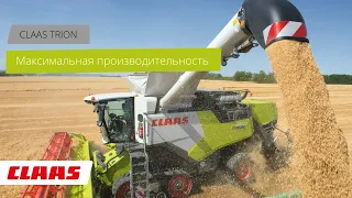 CLAAS TRION это максимальная производительность при минимальных гибридах