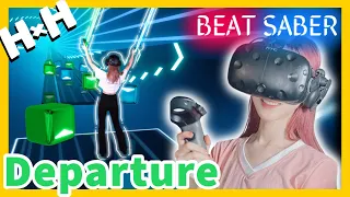 Departure - 小野正利 (Hunter X Hunter Opening)(Expert+)【VR Game | Beat Saber】